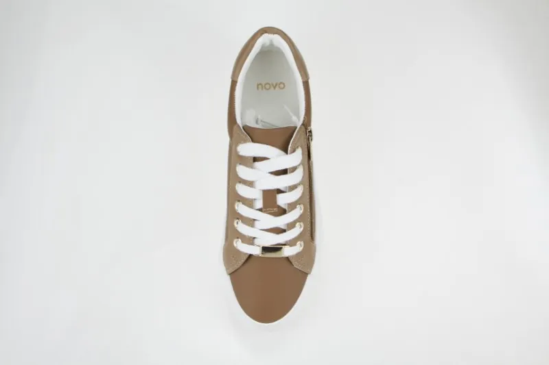 Brown Platform Vulcanized Shoe factory Brown Platform Vulcanized Shoe factory