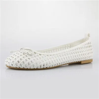 Womens Round Toe Ballet Flats