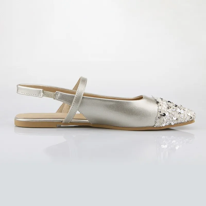 Womens Pointed Ballet Flats