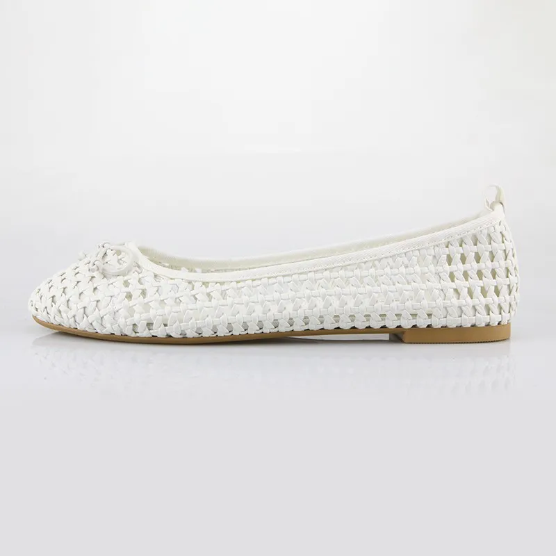 Womens Round Toe Ballet Flats